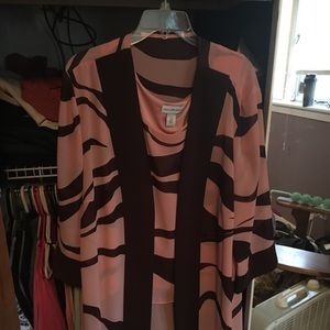 Two Piece Tank and Duster Size 22w